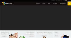 Desktop Screenshot of orisline.it