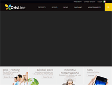 Tablet Screenshot of orisline.it